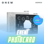 SHINEE ONEW 4TH MINI ALBUM CONNECTION (DIGIPACK VER.) - 2 ALBUMS SET | KPOP USA WITHMUU OFFICIAL PHOTOCARD (RANDOM 1 OUT OF 2)
