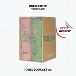 SHINEE ONEW 5TH EP ALBUM TOUGH LOVE (TOWEL BOOK SET VER.) | KPOP USA APPLE OFFICIAL PHOTOCARD SET