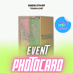 SHINEE ONEW 5TH EP ALBUM TOUGH LOVE (TOWEL BOOK SET VER.) | KPOP USA WITHMUU OFFICIAL PHOTOCARD SET