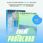 SHINEE ONEW 4TH MINI ALBUM CONNECTION (PHOTOBOOK VER.) | KPOP USA WITHMUU OFFICIAL PHOTOCARD (RANDOM 1 OUT OF 2)