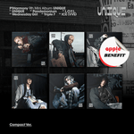 P1HARMONY 9TH MINI ALBUM UNIQUE (COMPACT VER.) - 6 ALBUMS SET | KPOP USA APPLE OFFICIAL PHOTOCARD B (RANDOM 1 OUT OF 6)