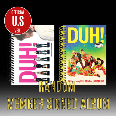 P1HARMONY 8TH MINI ALBUM DUH! (U.S VER) MEMBER SIGNED ALBUM