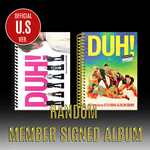 P1HARMONY 8TH MINI ALBUM DUH! (U.S VER) MEMBER SIGNED ALBUM (RANDOM) | INCLUDES U.S EXCLUSIVE PHOTOCARD (RANDOM 1 OUT OF 6)