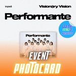 TRIPLES ALBUM VISIONARY VISION 'PERFORMANTE' (QR VER.) | KPOP USA WITHMUU OFFICIAL PHOTOCARD INCLUDED (RANDOM 1 OUT OF 12)