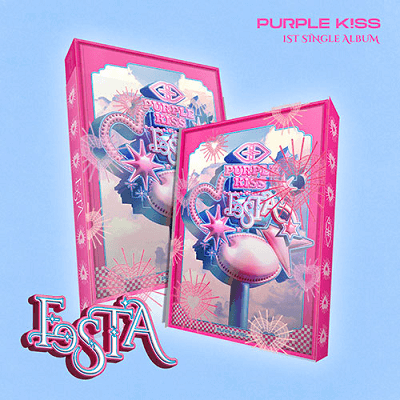 PURPLE KISS パープルキス　サイン入り ミニアルバム　未開封 PURPLE KISS 1ST SINGLE ALBUM FESTA MAIN VER. – KPOP USA