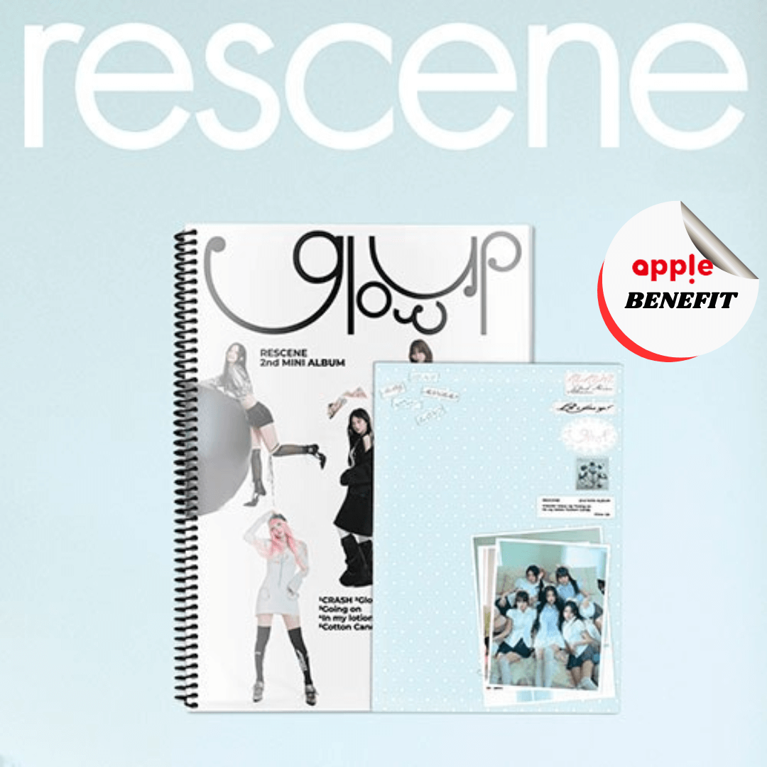 RESCENE 2ND MINI ALBUM GLOW UP | KPOP USA APPLE OFFICIAL PHOTOCARD VER