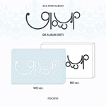 RESCENE 2ND MINI ALBUM GLOW UP (QR VER.) | 2 ALBUMS SET