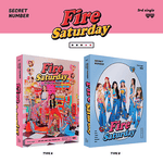 SECRET NUMBER FIRE SATURDAY 3RD SINGLE ALBUM | 2 ALBUMS SET