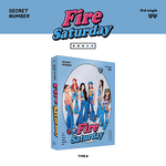 SECRET NUMBER FIRE SATURDAY 3RD SINGLE ALBUM LIMITED EDITION