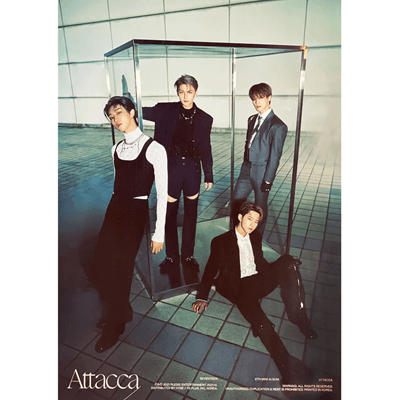 SEVENTEEN ATTACCA 9TH MINI ALBUM POSTER | VERSION PERFORMANCE UNIT