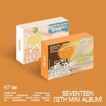 SEVENTEEN 12TH MINI ALBUM I FELT HAPPINESS (KIT VER.) | 2 ALBUMS SET