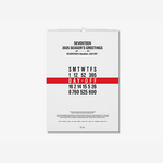 SEVENTEEN 2025 SEASON'S GREETINGS (WALL CALENDAR)