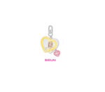 STAYC OFFICIAL MERCHANDISE YOUNG LUV.COM HEART KEYRING