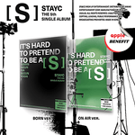 STAYC 5TH SINGLE ALBUM S - 2 ALBUMS SET | KPOP USA APPLE OFFICIAL PHOTOCARD (RANDOM 1 OUT OF 6)