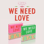 STAYC 3RD SINGLE ALBUM WE NEED LOVE | 2 ALBUMS SET