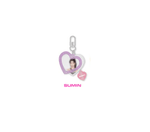 STAYC OFFICIAL MERCHANDISE YOUNG LUV.COM HEART KEYRING