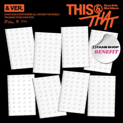 STRAY KIDS MINI ALBUM THIS & THAT (& VER.) | FANS SHOP OFFICIAL
