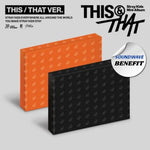 STRAY KIDS MINI ALBUM THIS & THAT (PHOTOBOOK VER.) | SOUNDWAVE OFFICIAL PHOTOCARD INCLUDED PER ALBUM (RANDOM 1 OUT OF 8)