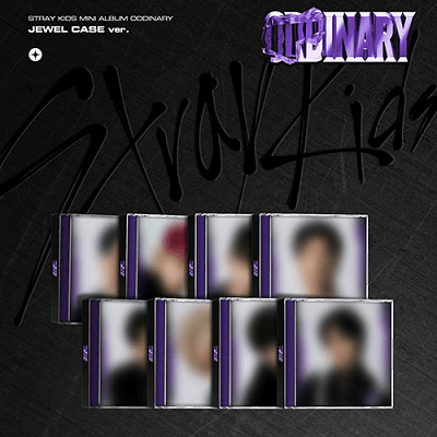 未開封 スキズ ORDINARY ジュエルケース 計１１枚セット STRAY KIDS ODDINARY MINI ALBUM JEWEL CASE VERSION – KPOP USA