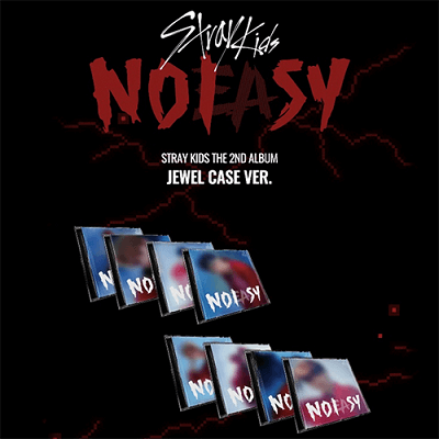 STRAY KIDS NOEASY 2ND ALBUM JEWEL CASE VERSION – KPOP USA