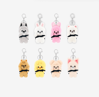 STRAY KIDS DOMINATE SEOUL OFFICIAL MD SKZOO MAGNET PLUSH KEYRING