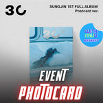 DAY6 SUNGJIN 1ST FULL ALBUM 30 (POSTCARD VER.) | KPOP USA WITHMUU OFFICIAL PHOTOCARD (RANDOM 1 OUT OF 3) PER ALBUM