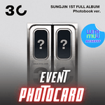 DAY6 SUNGJIN 1ST FULL ALBUM 30 (PHOTOBOOK VER.) | KPOP USA WITHMUU OFFICIAL PHOTOCARD (RANDOM 1 OUT OF 3) PER ALBUM