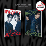 SUPER JUNIOR D&E 6TH MINI ALBUM INEVITABLE - 2 ALBUMS SET | KPOP USA APPLE OFFICIAL PHOTOCARD INCLUDED (RANDOM 1 OUT OF 4)