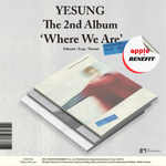 SUPER JUNIOR YESUNG 2ND ALBUM Where We Are (PHOTOBOOK VER.) - 3 ALBUMS SET | KPOP USA APPLE OFFICIAL PHOTOCARD SET