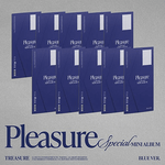 TREASURE SPECIAL MINI ALBUM PLEASURE (BLUE VER.) | KPOP USA APPLE OFFICIAL PHOTOCARD (RANDOM 1 OUT OF 10)