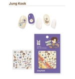 BTS TINYTAN DYNAMITE NAIL ART STICKER