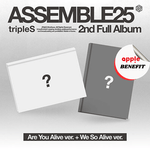 TRIPLES 2ND ALBUM ASSEMBLE25 - 2 ALBUMS SET | KPOP USA APPLE OFFICIAL PHOTOCARD (RANDOM 2 OUT OF 24)