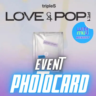 tripleS ALBUM LOVE&POP pt.1 (OBJEKT MUSIC ALBUM VER.) | KPOP USA WITHM