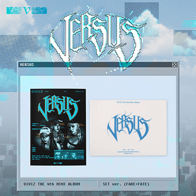VIVIZ 4TH MINI ALBUM VERSUS PHOTOBOOK VER. | 2 ALBUMS SET – KPOP USA