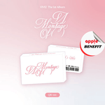 VIVIZ 1ST ALBUM A MONTAGE ( ) (QR VER.) | KPOP USA APPLE OFFICIAL PHOTOCARD (RANDOM 1 OUT OF 6)