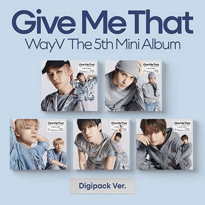 WAYV 5TH MINI ALBUM GIVE ME THAT DIGIPACK VER. | 5 ALBUMS SET