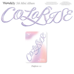 WEEEKLY 5TH MINI ALBUM COLORISE PLATFORM VER