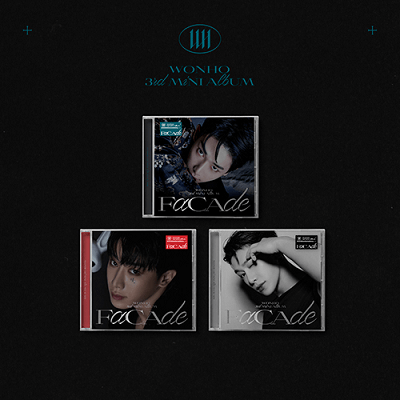 WONHO 3RD MINI ALBUM FACADE JEWEL CASE VER. | 3 ALBUMS SET – KPOP USA