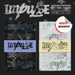 XDINARY HEROES 9TH MINI ALBUM IMPULSE (PHOTOBOOK VER.) - 2 ALBUMS SET | KPOP USA APPLE OFFICIAL PHOTOCARD (RANDOM 1 OUT OF 5)