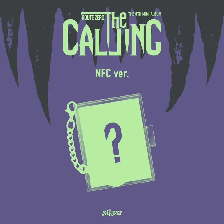 XIKERS 8TH MINI ALBUM ROUTE ZERO : THE CALLING (NFC VER.) [PRE