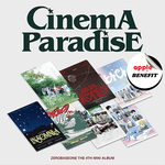 ZEROBASEONE 4TH MINI ALBUM CINEMA PARADISE (ZEROSE VER.) - 7 ALBUMS SET | KPOP USA APPLE OFFICIAL PHOTOCARD INLCUDED (RANDOM 1 OUT OF 9)