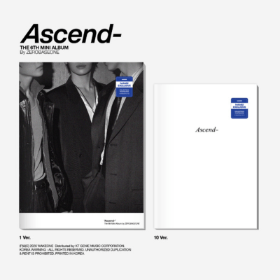 ZEROBASEONE 6TH MINI ALBUM Ascend- (PHOTOBOOK VER.) U.S VER