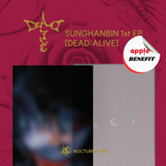 ZEROBASEONE SUNG HAN BIN 1ST EP ALBUM DEAD:ALIVE (PHOTOBOOK VER.) | KPOP USA APPLE OFFICIAL PHOTOCARD (RANDOM 1 OUT OF 2)