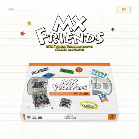 MONSTA X 2023 7TH OFFICIAL FANCLUB MONBEBE FAN-CONCERT [MX FRIENDS]   KIT