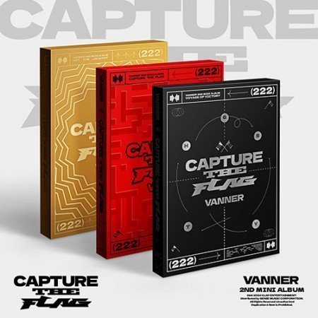 VANNER 2ND MINI ALBUM  CAPTURE THE FLAG