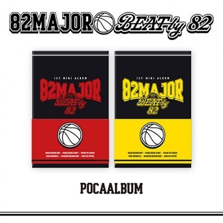 82MAJOR 1ST MINI ALBUM  BEAT BY 82   POCA ALBUM