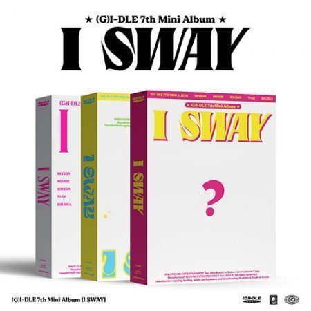 GIDLE 7TH MINI ALBUM I SWAY | 3 ALBUMS SET – KPOP USA