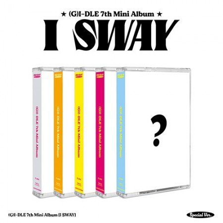 GIDLE 7TH MINI ALBUM  I SWAY   SPECIAL VER.  (RANDOM)