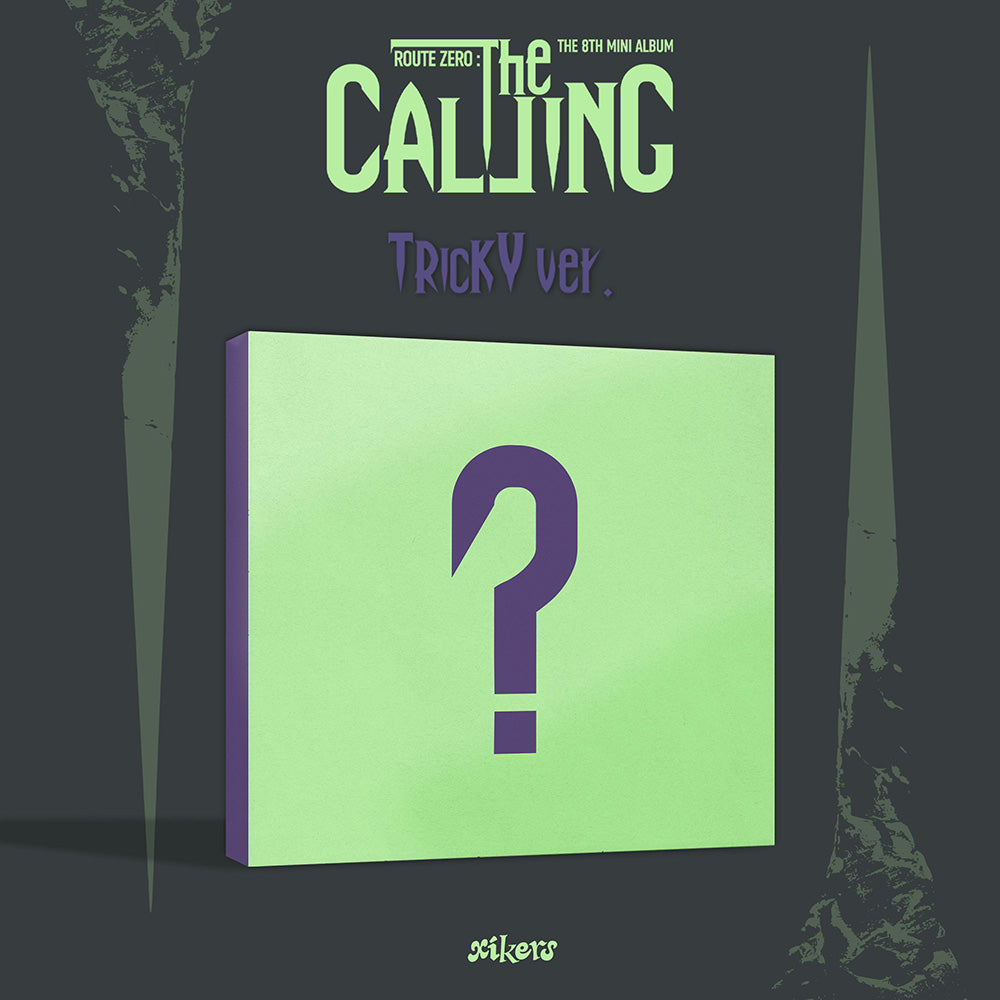 XIKERS 8TH MINI ALBUM ROUTE ZERO : THE CALLING   -  2 ALBUMS SET    |   KPOP USA APPLE OFFICIAL  PHOTOCARD (RANDOM 1 OUT OF 10)      [PRE]