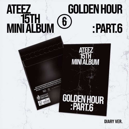 ATEEZ 15TH MINI ALBUM GOLDEN HOUR : Part.6   (POCA ALBUM VER.)  -  3 ALBUMS SET   |   MAKESTAR OFFICIAL TEEZ-Kitty VER. PHOTOCARDS (RANDOM 1 OUT OF 8)  +  EXCLUSIVE POLAROID PHOTOCARD  (RANDOM 1 OUT OF 8)  SET ONLY     [PRE]